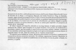 Organizaciones, líderes y contiendas mapuches (1900-1970)  [artículo] Jorge Pinto Rodríguez.