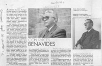 Con raíces Benavides  [artículo].