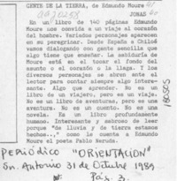 Gente de la tierra  [artículo] Jonás.