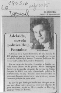 Adelaida, novela política de Fontaine