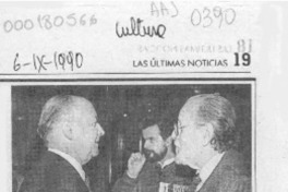 Cariñosa despedida al escritor José Donoso  [artículo]