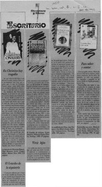 Escritorio  [artículo].