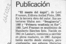 Publicación  [artículo].