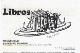 La Armada, esa deconocida  [artículo] Omar L. Gutiérrez Valdebenito.