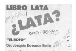 "El Roto"  [artículo].