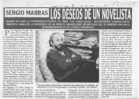 Los Deseos de un novelista  [artículo].