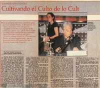 Cultivando el culto de lo cult