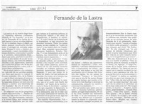 Fernando de la Lastra