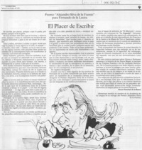 El placer de escribir