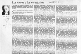 Los viejos y los vejestorios  [artículo] Jorge Edwards.