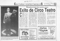 Exito de circo teatro  [artículo].