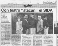 Con teatro "atacan" el SIDA  [artículo] Carmen Mera O.