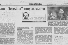 Una "fierecilla" muy atractiva  [artículo] Italo Passalacqua C.