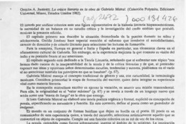 Onilda A. Jiménez  [artículo] Eduardo Godoy Gallardo.