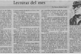 Lecturas del mes