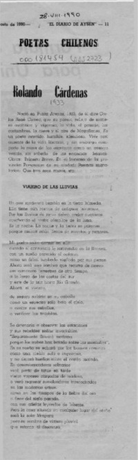 Rolando Cárdenas  [artículo].