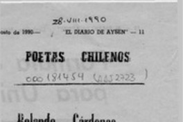 Rolando Cárdenas  [artículo].