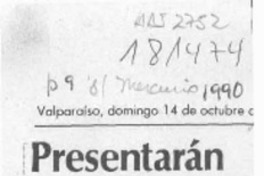 Presentarán hoy libro de Aldo Francia  [artículo].