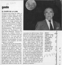 El Dueño de la luna  [artículo].