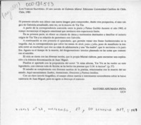Luis Vargas Saavedra, "El otro suicida de Gabriela Mistral"  [artículo] Haydée Ahumada Peña.
