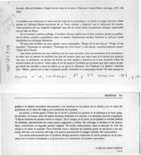 Scarpa, Roque Esteban, "Elogios de las cosas de la tierra"  [artículo] Carlos Díaz Amigo.