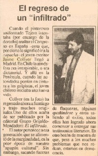 El Regreso de un "infiltrado"