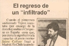 El Regreso de un "infiltrado"