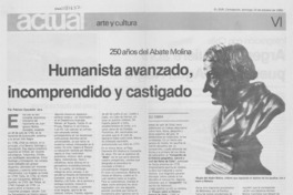 Humanista avanzado, incomprendido y castigado