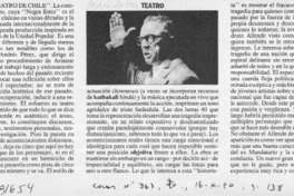 "El gran circo-teatro de Chile"  [artículo] Pedro Labra.