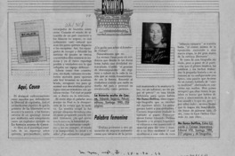 Escritorio  [artículo] Carlos Olivárez.