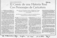 El comic de una historia real con personajes de caricatura  [artículo] Paula Véliz G.