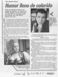 Humor lleno de colorido