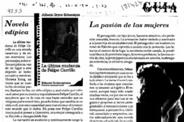 Novela edípica  [artículo].