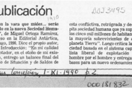 Publicación  [artículo].