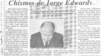Chismes de Jorge Edwards