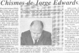 Chismes de Jorge Edwards