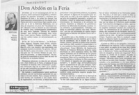 Don Abdón en la Feria  [artículo] Jorge Edwards.