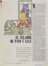 El velador de Paco y Lulú  [artículo] Francisco Mouat.