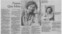 Poesía que mata