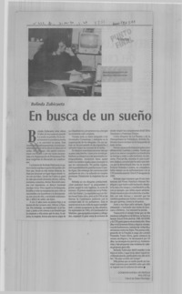 En busca de un sueño