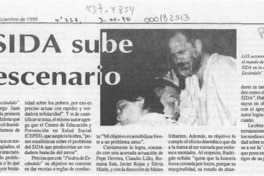 El SIDA sube al escenario  [artículo] L. M.