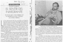 El Sentir del inmigrante  [artículo].