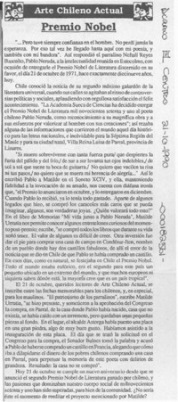 Premio Nobel  [artículo].