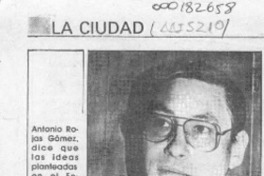 Escritor y periodista  [artículo].