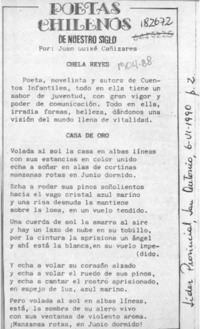 Poetas chilenos de nuestro siglo  [artículo] Juan Guixé Cañizares.