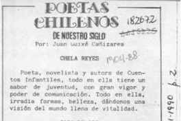 Poetas chilenos de nuestro siglo  [artículo] Juan Guixé Cañizares.