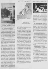 Los Andes, históricas relaciones