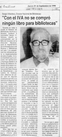 "Con el IVA no se compró ningún libro para bibliotecas"