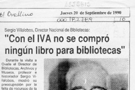 "Con el IVA no se compró ningún libro para bibliotecas"