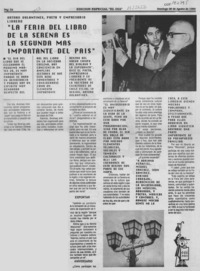 "La Feria del libro de La Serena es la segunda más importante del país"